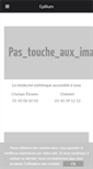 Mobile Screenshot of epilium-paris.com